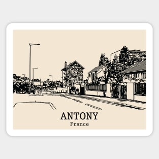 Antony - France Sticker